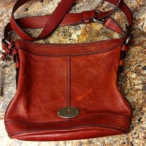 Fossil leather bag